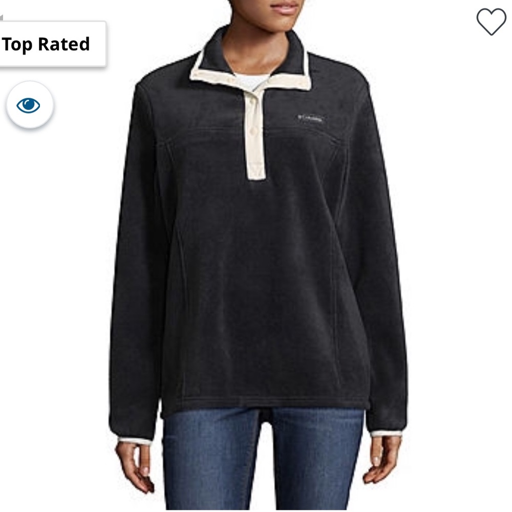 NWT Columbia Half Snap Fleece